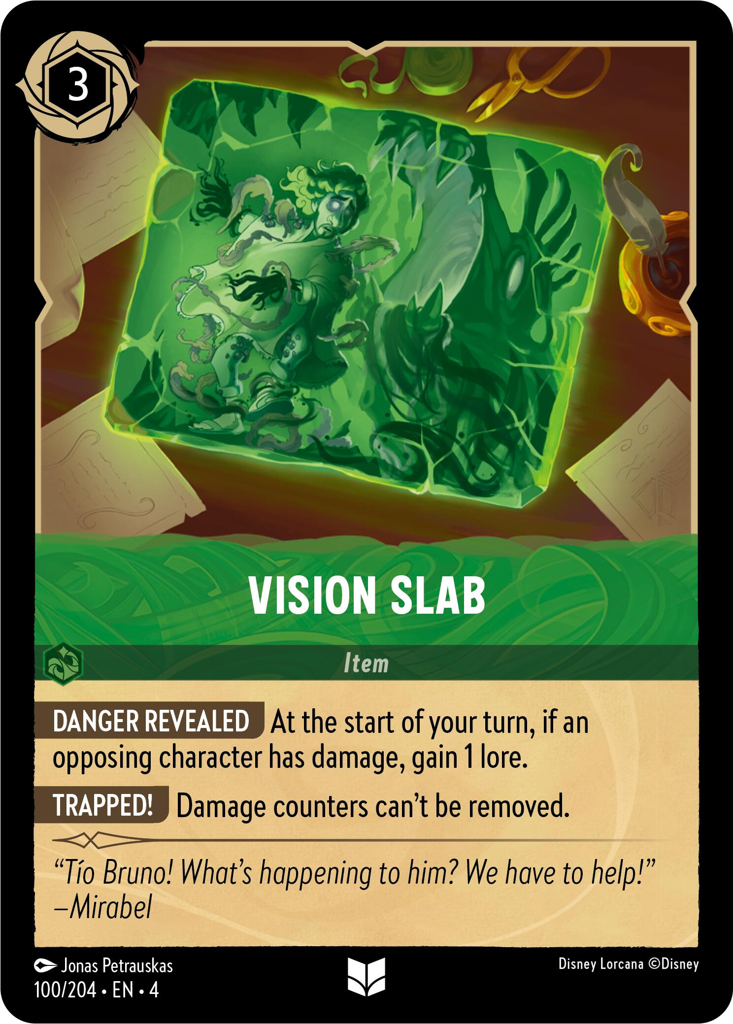 Vision Slab (100/204) [Ursula's Return] | Cards and Coasters CA