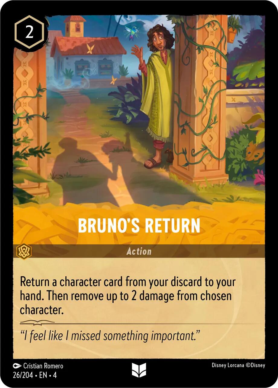 Bruno's Return (26/204) [Ursula's Return] | Cards and Coasters CA