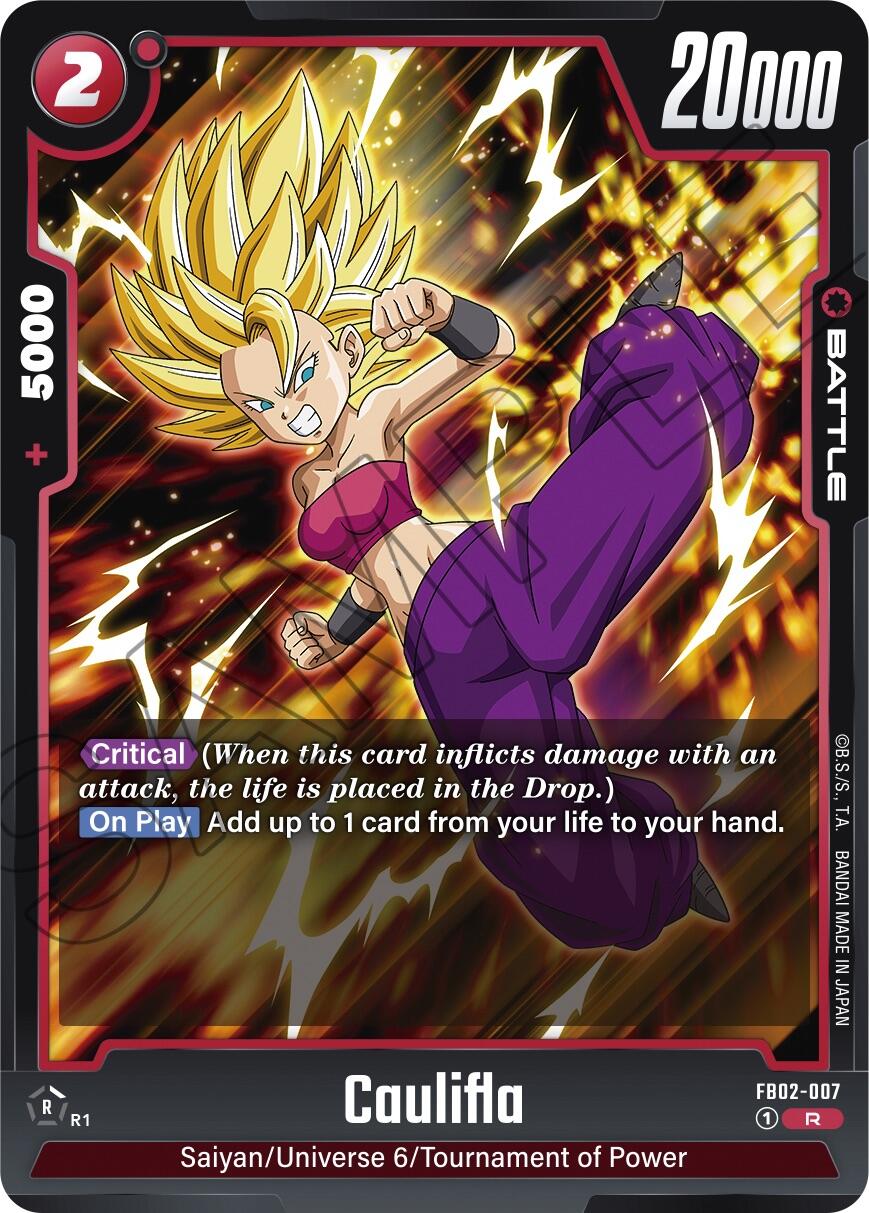 Caulifla (FB02-007) [Blazing Aura] | Cards and Coasters CA