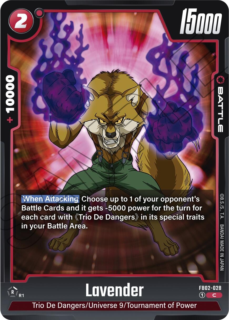 Lavender [Blazing Aura] | Cards and Coasters CA