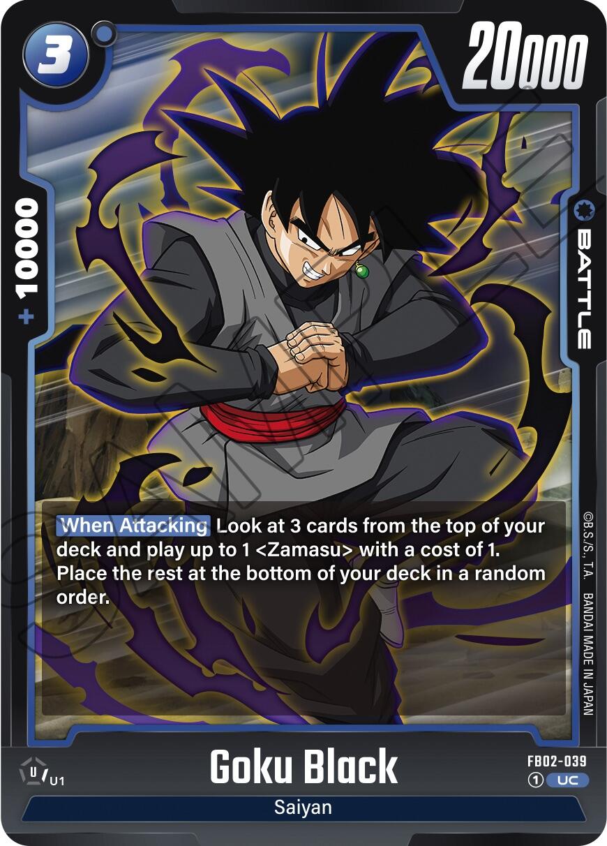 Goku Black (FB02-039) [Blazing Aura] | Cards and Coasters CA