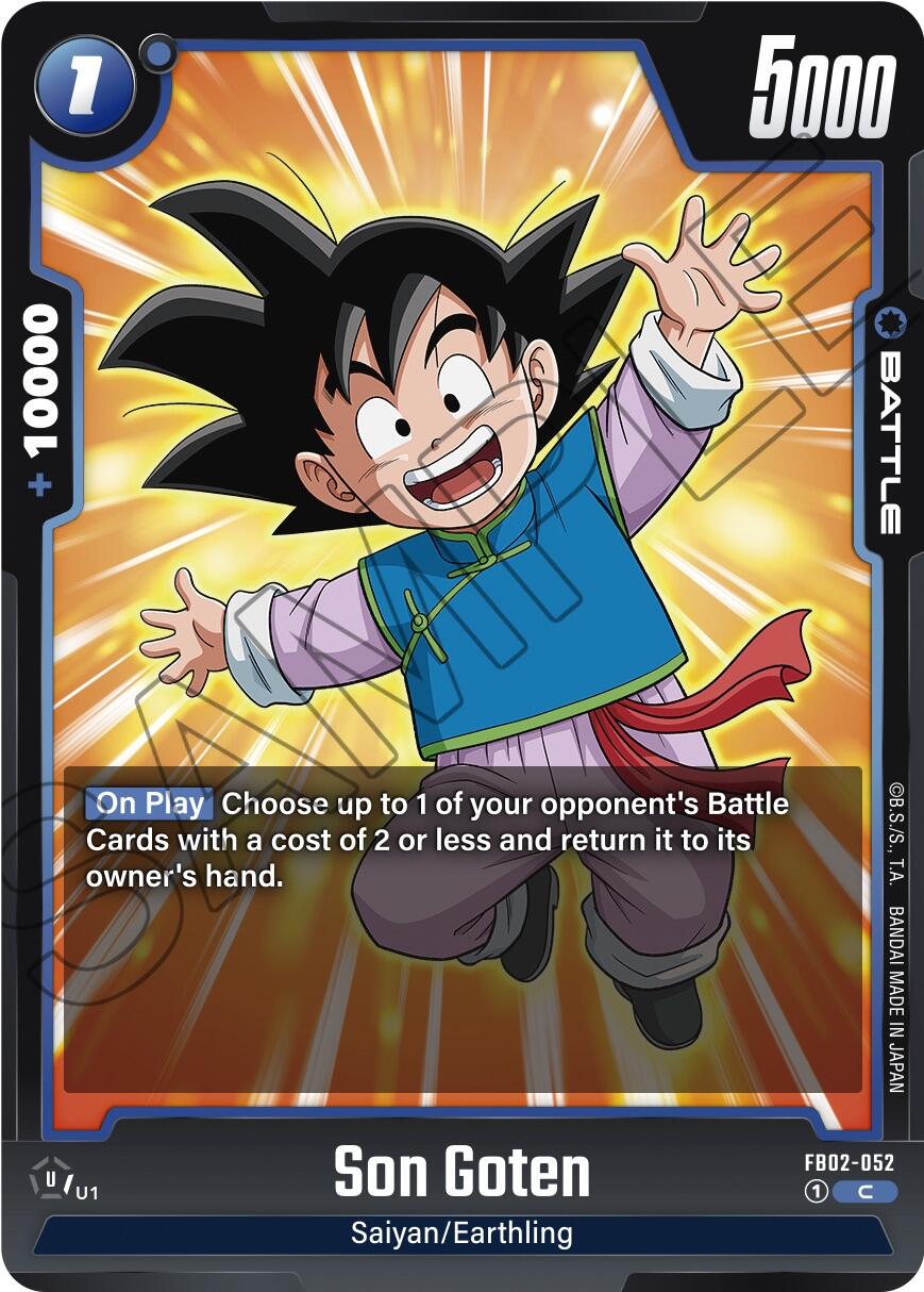 Son Goten (FB02-052) [Blazing Aura] | Cards and Coasters CA