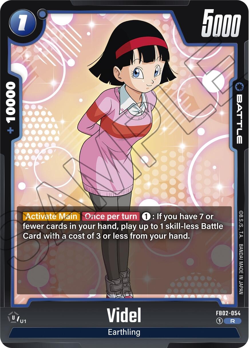 Videl (FB02-054) [Blazing Aura] | Cards and Coasters CA