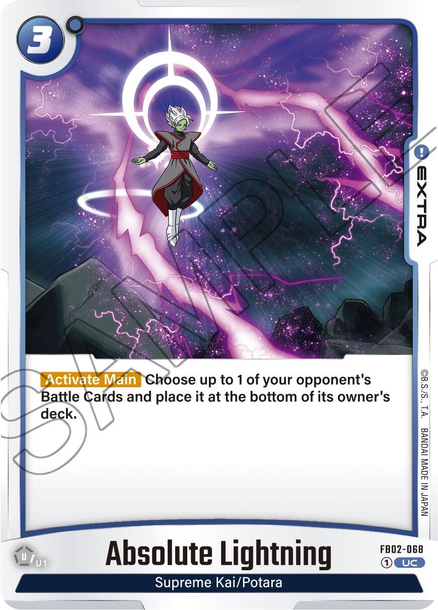 Absolute Lightning [Blazing Aura] | Cards and Coasters CA