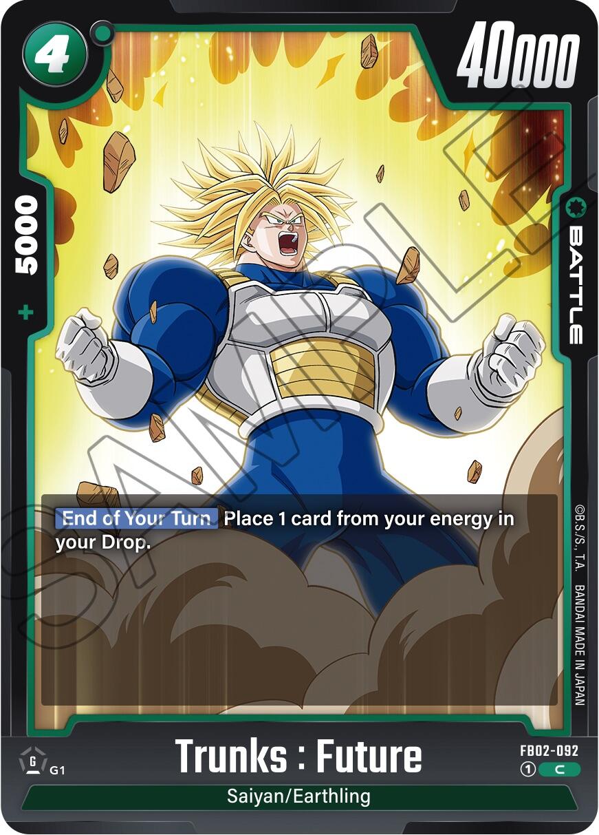 Trunks : Future (FB02-092) [Blazing Aura] | Cards and Coasters CA