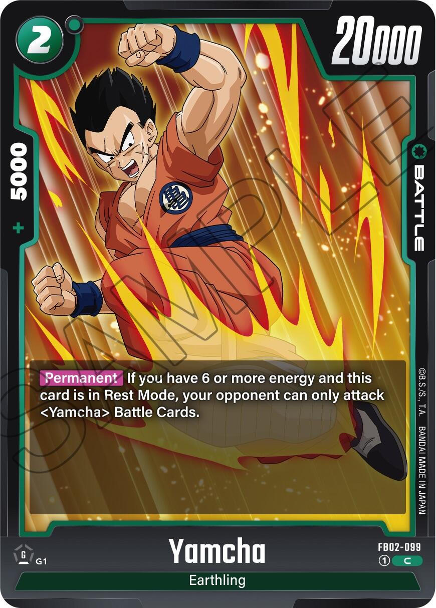 Yamcha [Blazing Aura] | Cards and Coasters CA