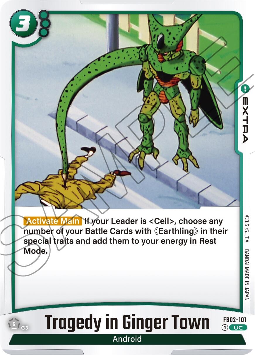 Tragedy in Ginger Town [Blazing Aura] | Cards and Coasters CA