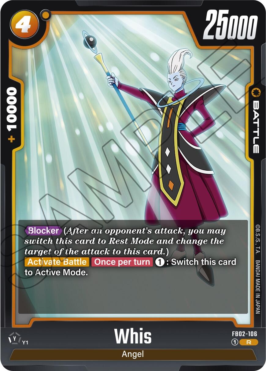 Whis (FB02-106) [Blazing Aura] | Cards and Coasters CA