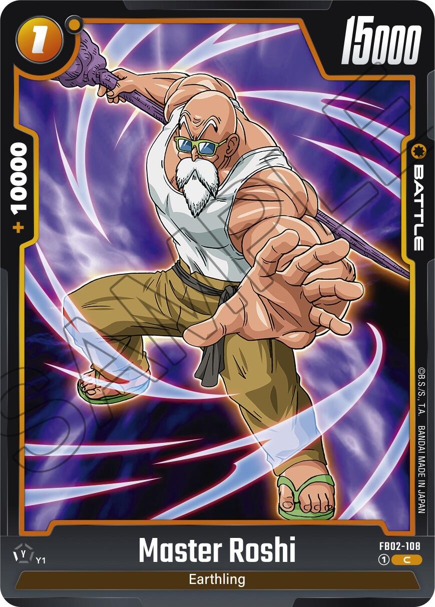 Master Roshi (FB02-108) [Blazing Aura] | Cards and Coasters CA