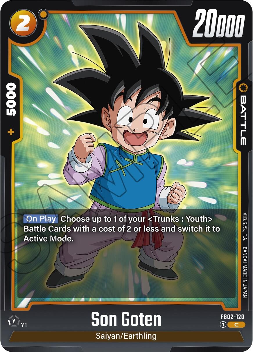 Son Goten (FB02-120) [Blazing Aura] | Cards and Coasters CA