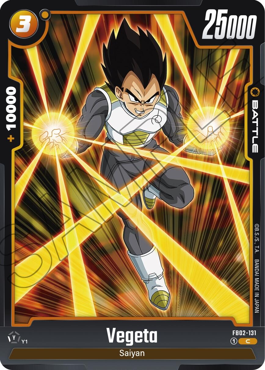 Vegeta (FB02-131) [Blazing Aura] | Cards and Coasters CA