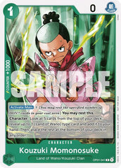 Kouzuki Momonosuke (Tournament Pack Vol. 7) [One Piece Promotion Cards] | Cards and Coasters CA