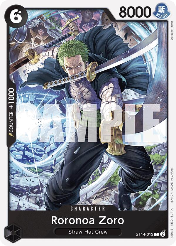 Roronoa Zoro [Starter Deck: 3D2Y] | Cards and Coasters CA