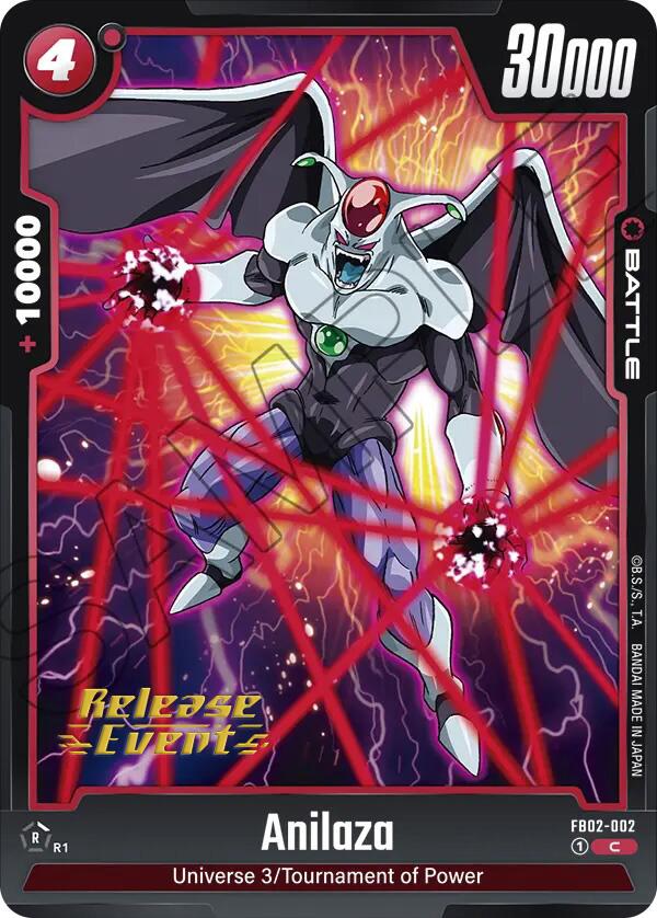 Anilaza [Blazing Aura Pre-Release Cards] | Cards and Coasters CA