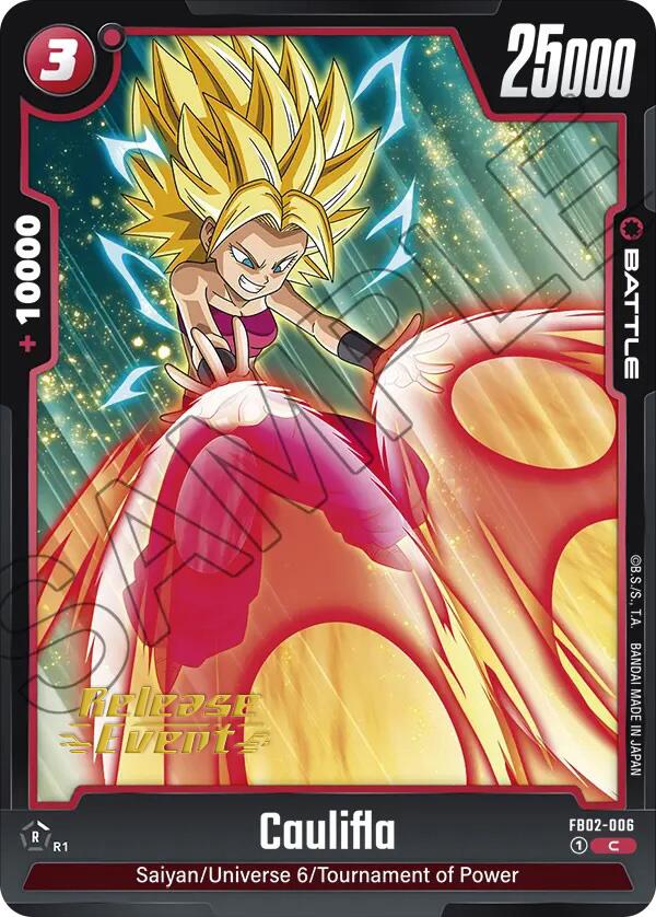 Caulifla (FB02-006) [Blazing Aura Pre-Release Cards] | Cards and Coasters CA