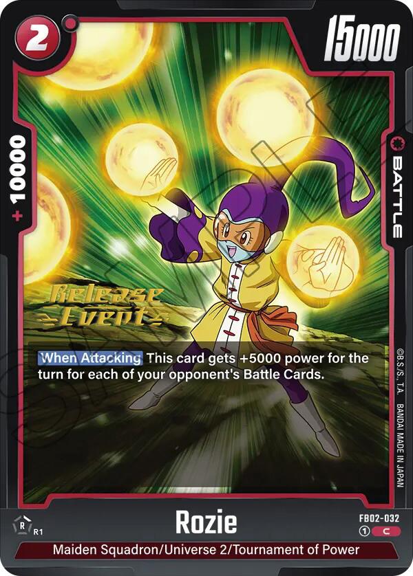 Rozie [Blazing Aura Pre-Release Cards] | Cards and Coasters CA