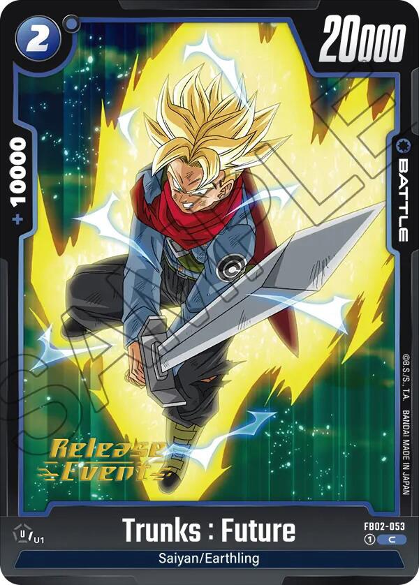 Trunks : Future (FB02-053) [Blazing Aura Pre-Release Cards] | Cards and Coasters CA