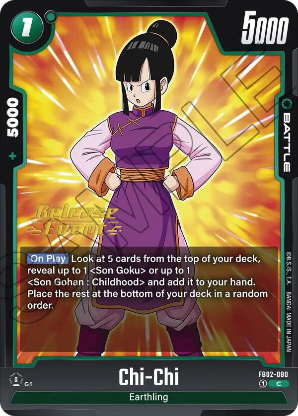Chi-Chi [Blazing Aura Pre-Release Cards] | Cards and Coasters CA