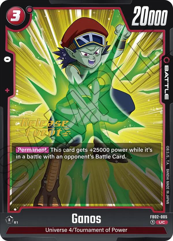 Ganos [Blazing Aura Pre-Release Cards] | Cards and Coasters CA