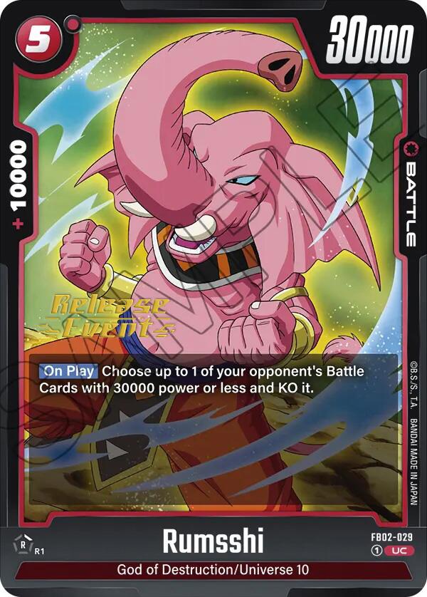 Rumsshi [Blazing Aura Pre-Release Cards] | Cards and Coasters CA