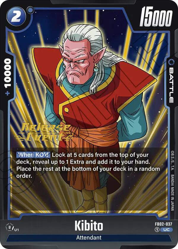Kibito [Blazing Aura Pre-Release Cards] | Cards and Coasters CA