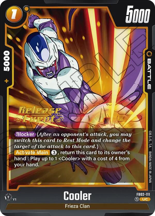 Cooler [Blazing Aura Pre-Release Cards] | Cards and Coasters CA