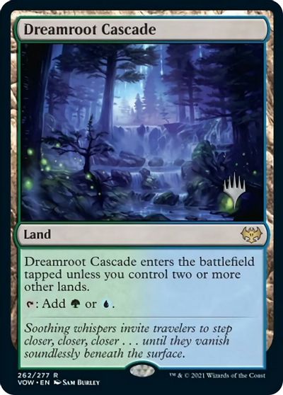 Dreamroot Cascade (Promo Pack) [Innistrad: Crimson Vow Promos] | Cards and Coasters CA