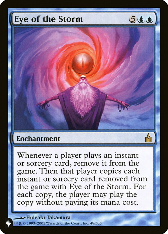 Eye of the Storm [The List] | Cards and Coasters CA