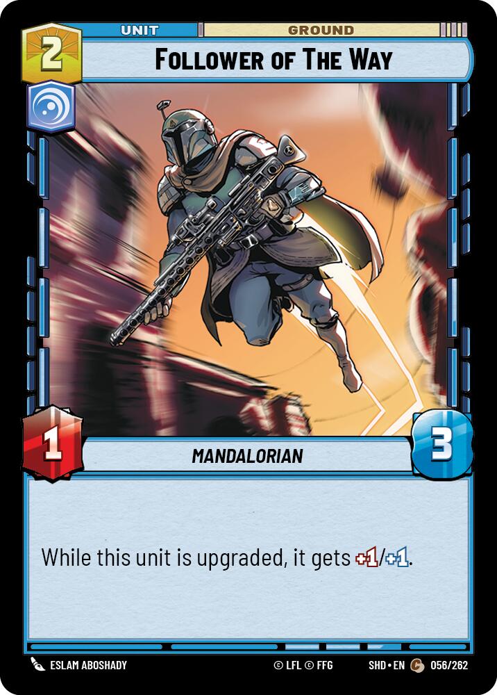 Follower of The Way (056/262) (056/262) [Shadows of the Galaxy] | Cards and Coasters CA