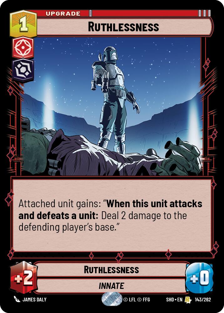 Ruthlessness (143/262) (143/262) [Shadows of the Galaxy] | Cards and Coasters CA