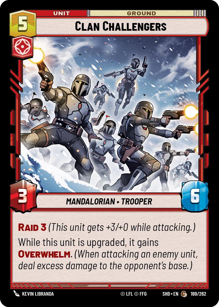 Clan Challengers (169/262) (169/262) [Shadows of the Galaxy] | Cards and Coasters CA