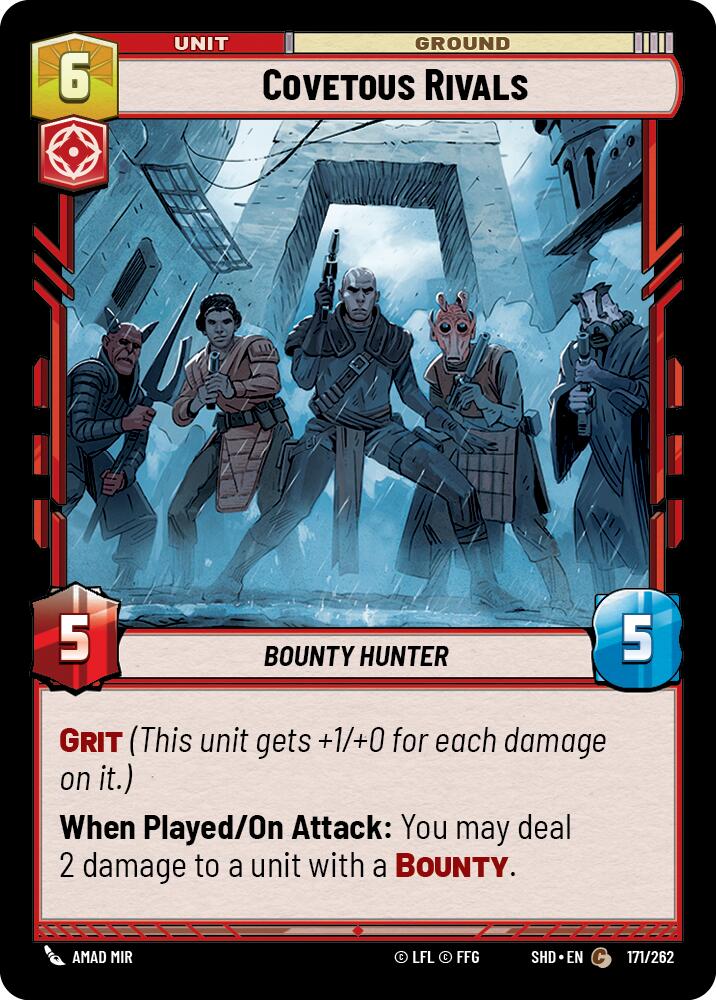 Covetous Rivals (171/262) (171/262) [Shadows of the Galaxy] | Cards and Coasters CA
