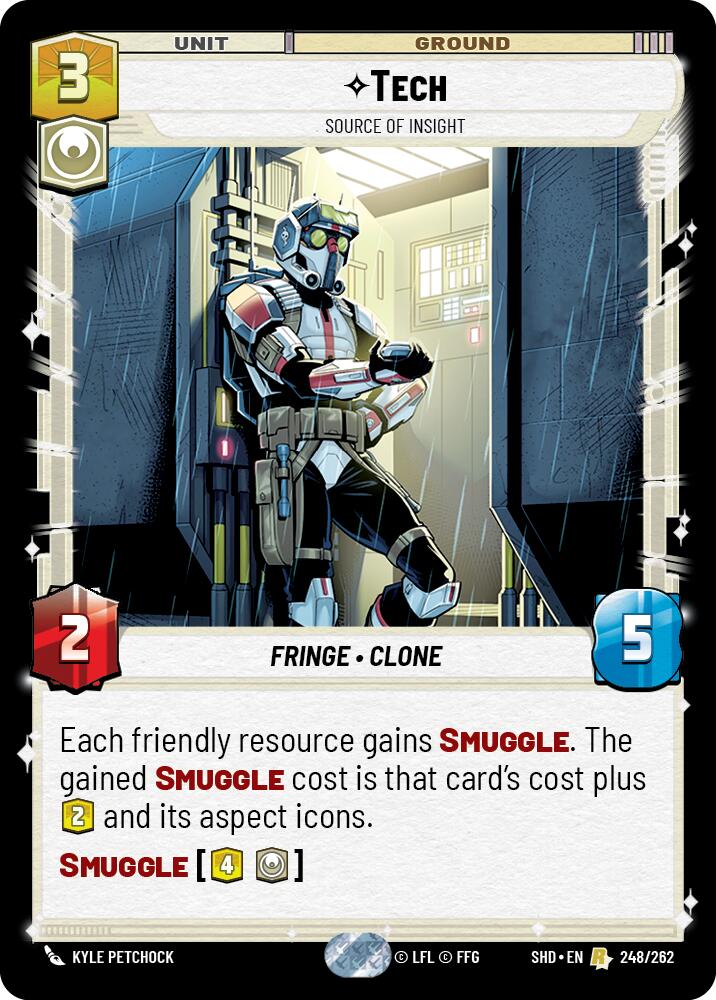 Tech - Source of Insight (248/262) (248/262) [Shadows of the Galaxy] | Cards and Coasters CA