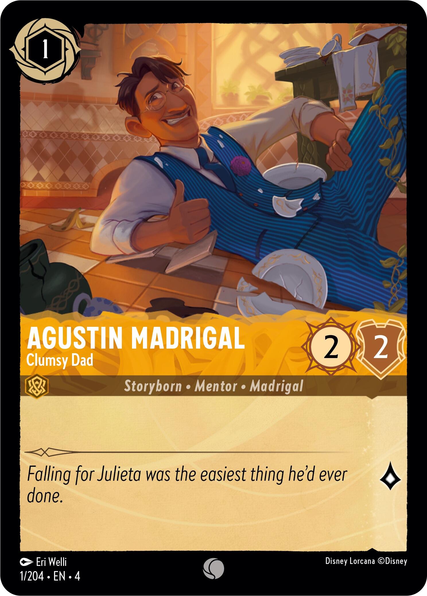 Agustin Madrigal - Clumsy Dad (1/204) [Ursula's Return] | Cards and Coasters CA