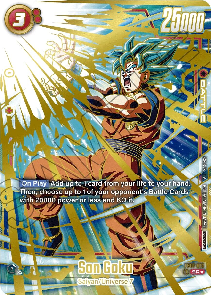 Son Goku (FB01-015) (Championship 2024-2025 Regionals) [Fusion World Tournament Cards] | Cards and Coasters CA