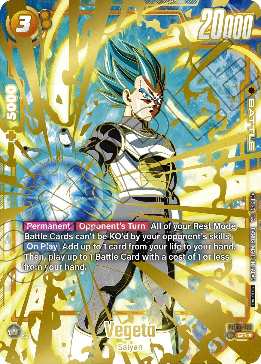 Vegeta (FB02-133) (Championship 2024-2025 Regionals) [Fusion World Tournament Cards] | Cards and Coasters CA