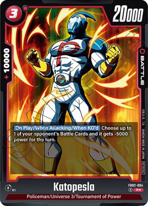 Katopesla (FB02-004) (Tournament Pack 02) [Fusion World Tournament Cards] | Cards and Coasters CA