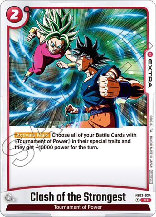 Clash of the Strongest (FB02-034) (Tournament Pack 02) [Fusion World Tournament Cards] | Cards and Coasters CA