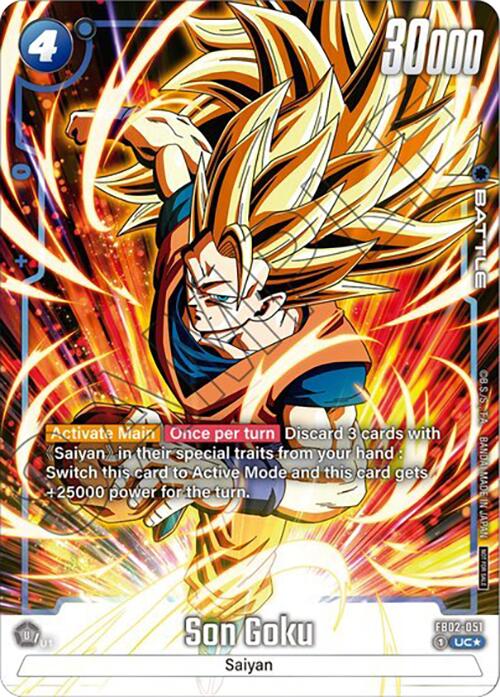 Son Goku (FB02-051) (Tournament Pack -Winner- 02) [Fusion World Tournament Cards] | Cards and Coasters CA