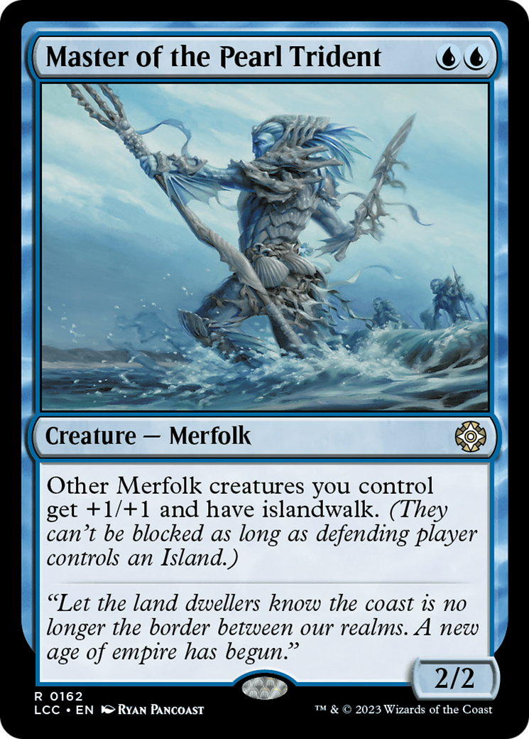 Master of the Pearl Trident [The Lost Caverns of Ixalan Commander] | Cards and Coasters CA