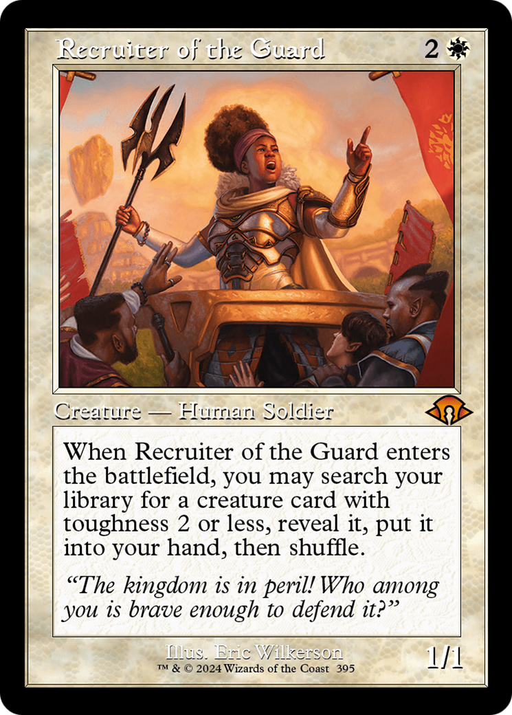 Recruiter of the Guard (Retro) [Modern Horizons 3] | Cards and Coasters CA