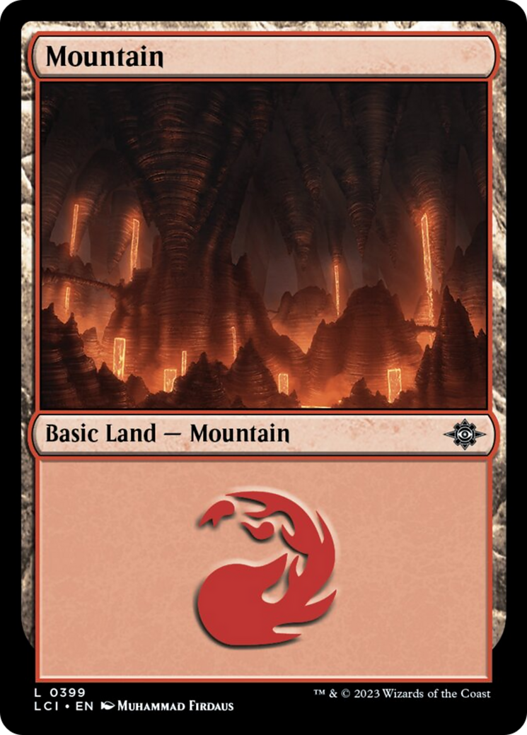 Mountain (0399) [The Lost Caverns of Ixalan] | Cards and Coasters CA