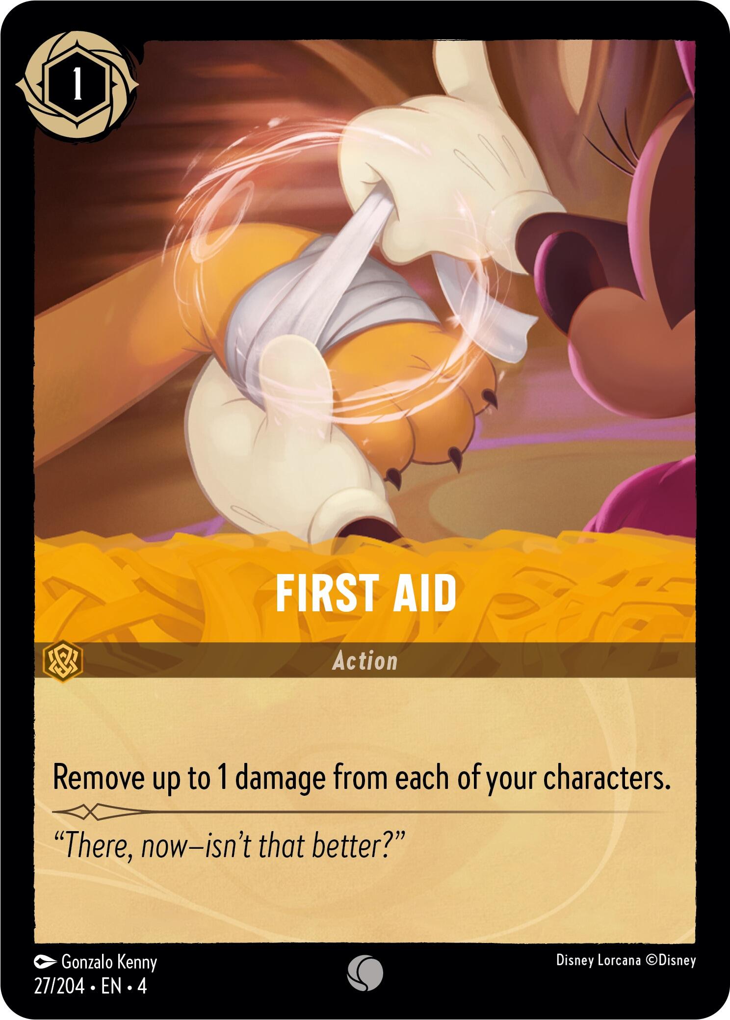 First Aid (27/204) [Ursula's Return] | Cards and Coasters CA