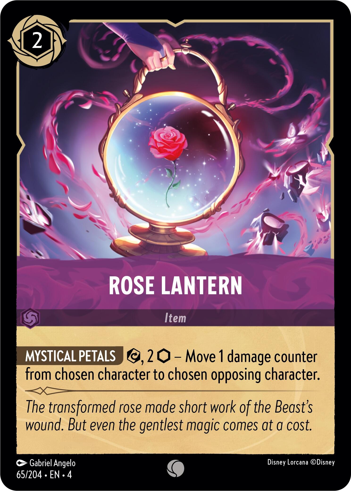 Rose Lantern (65/204) [Ursula's Return] | Cards and Coasters CA