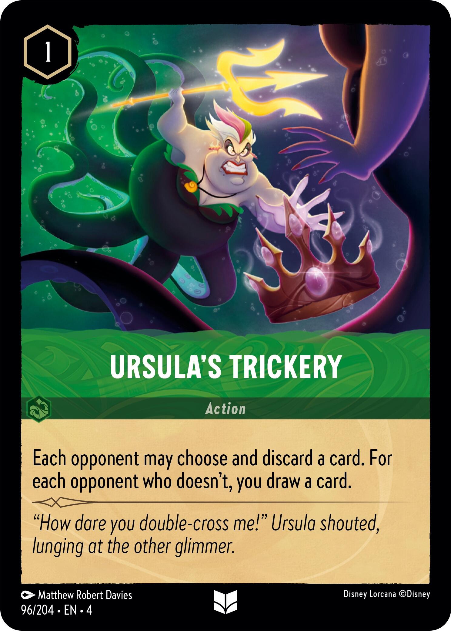 Ursula's Trickery (96/204) [Ursula's Return] | Cards and Coasters CA