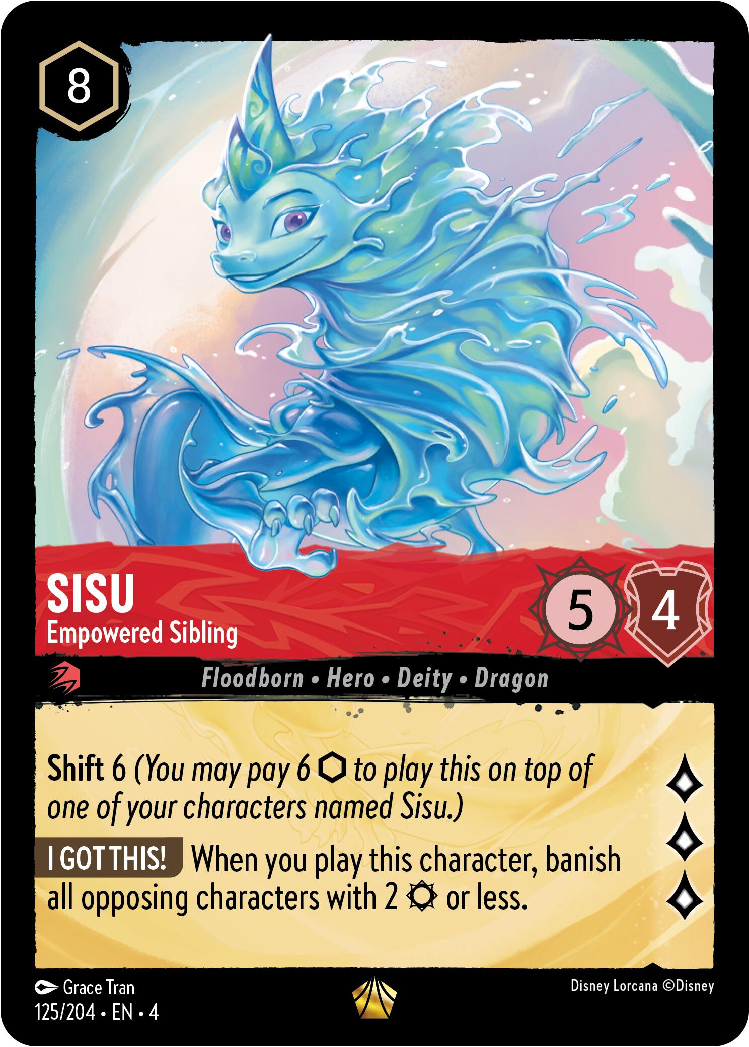 Sisu - Empowered Sibling (125/204) [Ursula's Return] | Cards and Coasters CA