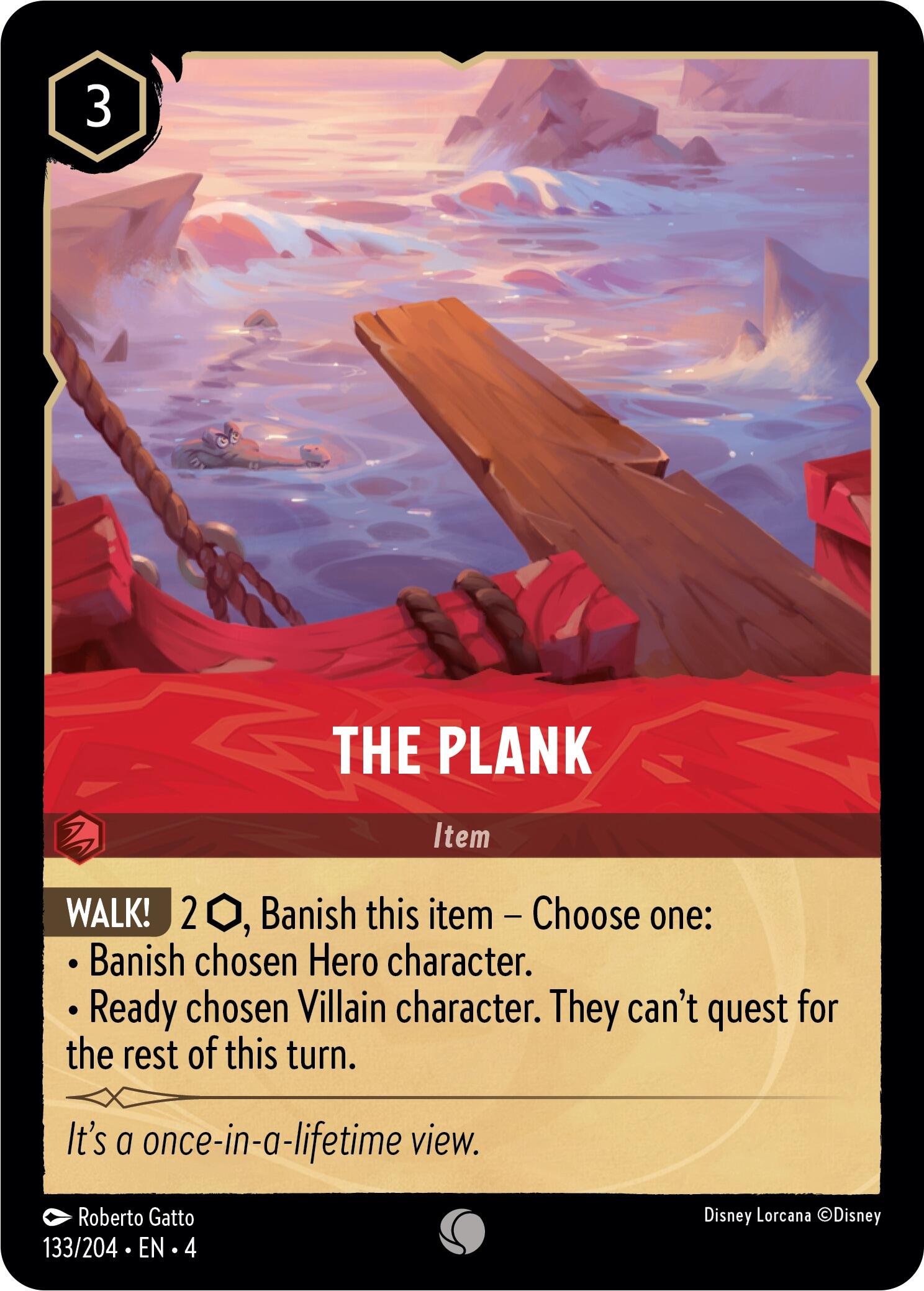 The Plank (133/204) [Ursula's Return] | Cards and Coasters CA