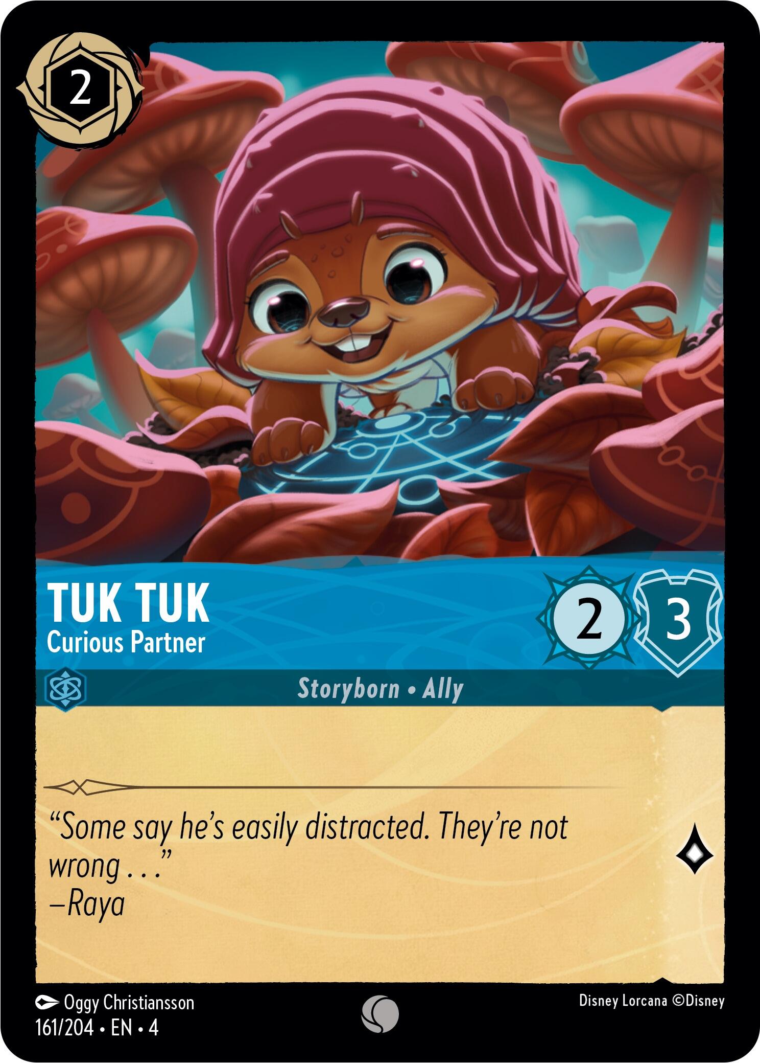 Tuk Tuk - Curious Partner (161/204) [Ursula's Return] | Cards and Coasters CA