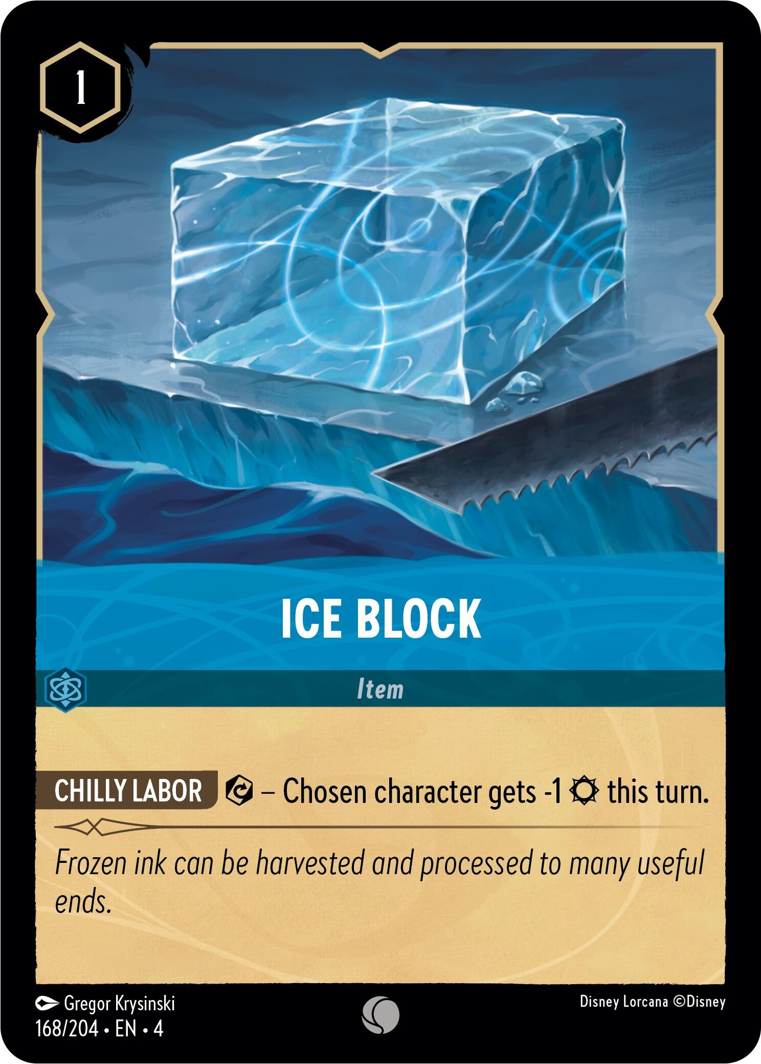 Ice Block (168/204) [Ursula's Return] | Cards and Coasters CA