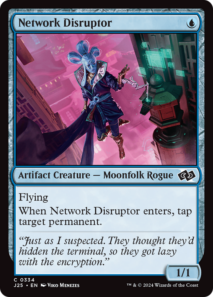 Network Disruptor [Foundations Jumpstart] | Cards and Coasters CA